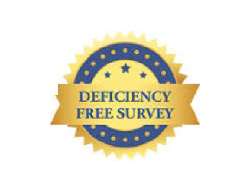 Deficiency free onsite infection control COVID focused survey!