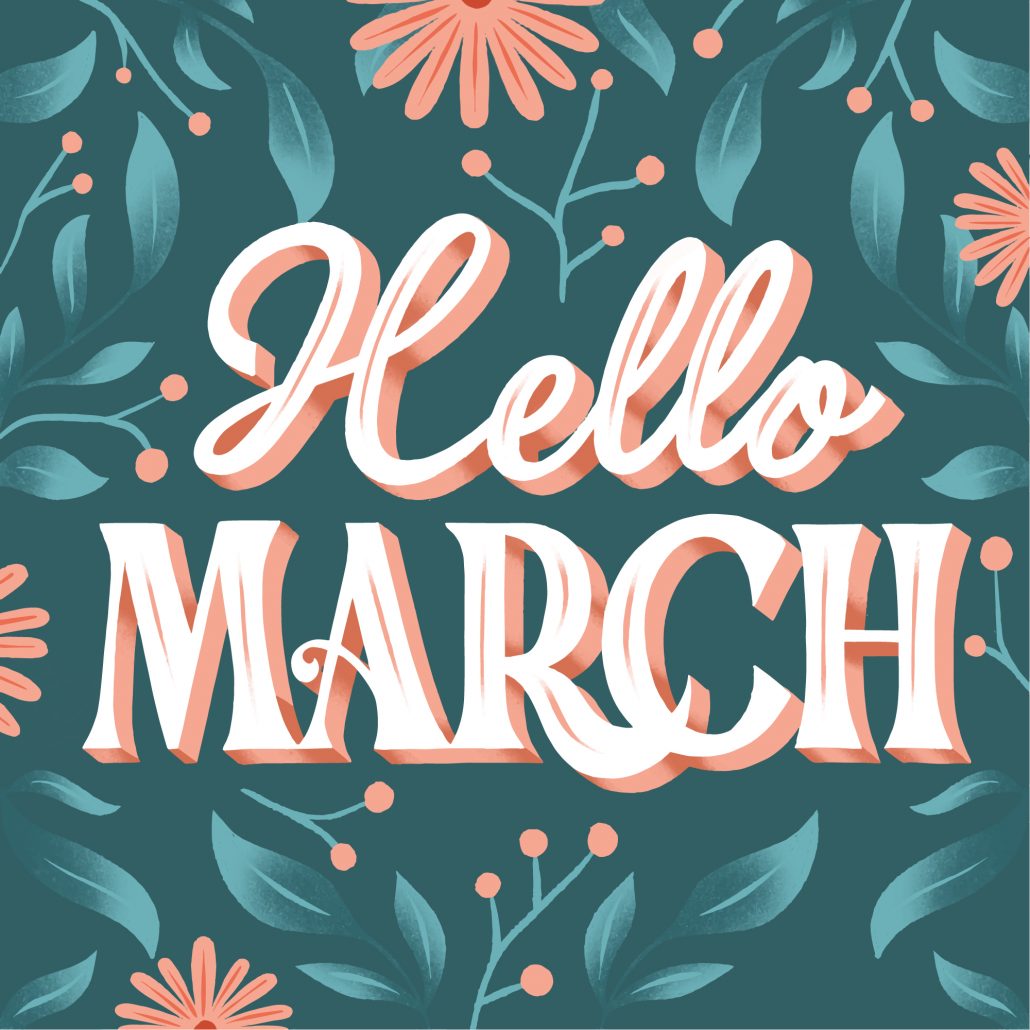 March Activities Calendar